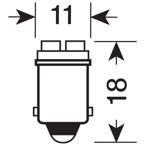 Cp. Hyper-micro-led Ba9s 2smd (4chips) - Bianco - Foto 6