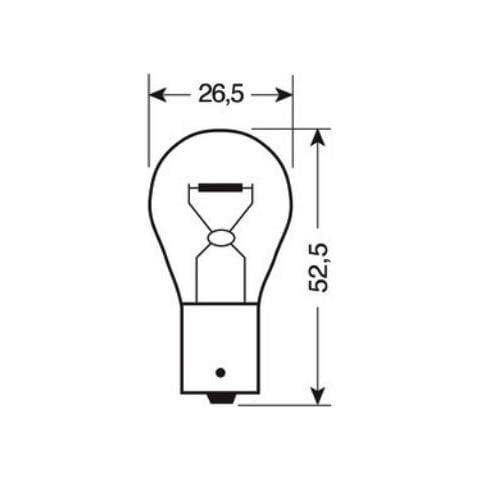 Cp. lamp. 12v. bau15s 21w Aranc. - Foto 2