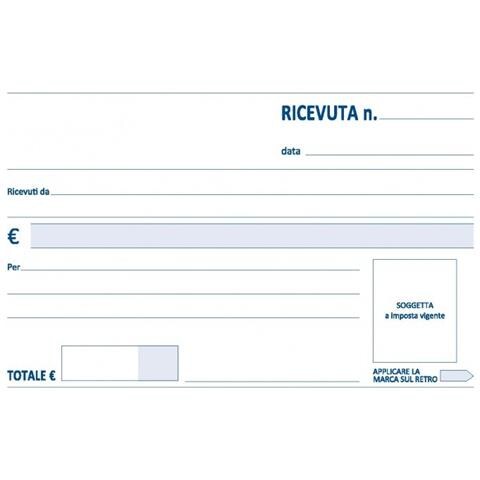 Ricevuta Generica 2 Copie (5 Pezzi) Autoricalcante 100x170 Ricevute Generiche 50 Moduli - Foto 1