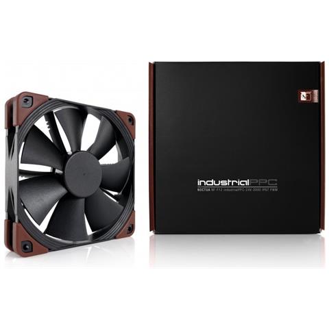 Nf-f12 Ventola Per Case, Nero - Foto 1