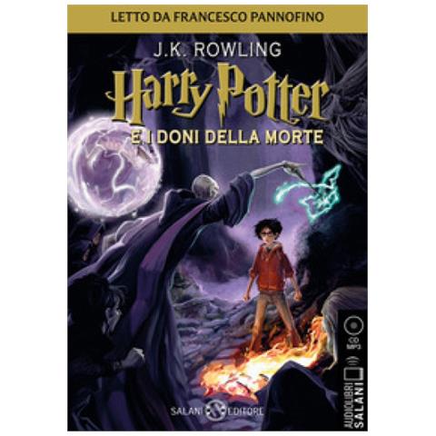 J. K. Rowling - Harry Potter E I Doni Della Morte Letto Da Francesco Pannofino. Audiolibro. Cd Audio Formato Mp3 - Foto 1