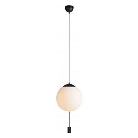 Here - Lampada A Sospensione Con 3 Lampadine, Colore: Nero - Foto 1