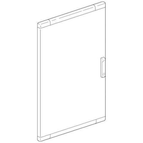 Porta In Lamiera Per Quadri Da Parete Ldx400, Ldx800 E Ldx-p 600x1,2m - 93660l - Foto 1