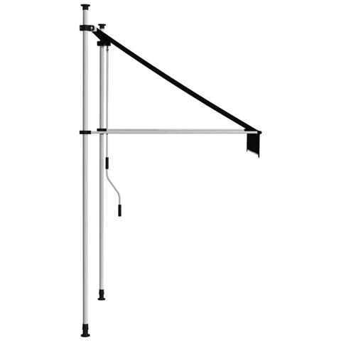 Tenda Da Sole Retrattile Manuale 100 Cm Antracite - Foto 2