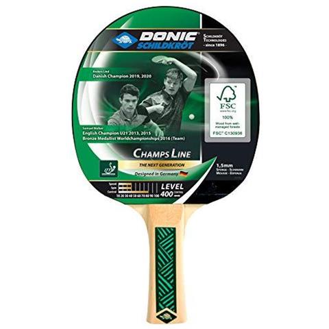 Donic-schildkrt Champs Linea 400 Table Tennis Bat 15 Millimetri Spugna Jade Pad - Ittf 705.142 - Foto 1