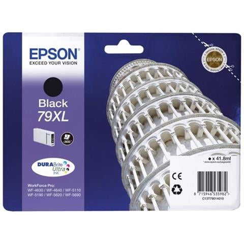 Originale T7914 Gialla C13t79144010 Wf4630 4640 5620 5110dw 5690dw 5190dw 79 6.5ml - 800 Pag. - Foto 1