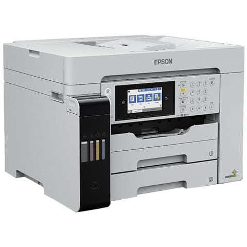 Stampante Multifunzione EcoTank Pro ET-16680 Inkjet a Colori Stampa Copia Scansione Fax A3 25 ppm Wi-Fi / Ethernet / USB - Foto 2