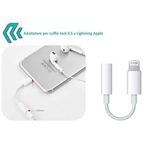 Adattatore Per Audio Jack 3,5 A Apple Lightning Iphone - Foto 1