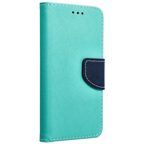 Maxy Custodia Book Orizzontale Silicone Case Per Xiaomi Mi 10 - Mi 10 Pro Mint-navy - Foto 1