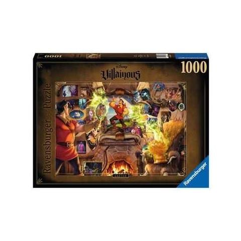 Disney Villainous: Gaston Puzzle Di Contorno 1000 Pz Televisione /film - Foto 1