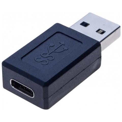 A USB A USB C Nero - Foto 1