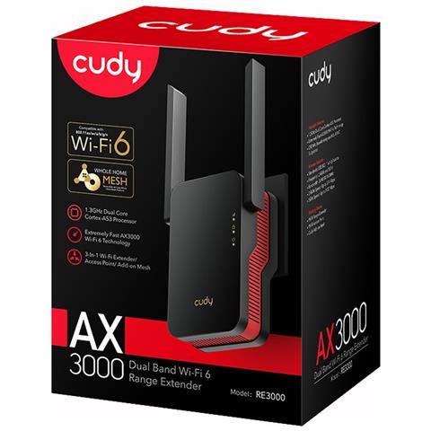 Extender WiFi 6 Dual Band Booster Wireless AX3000, RE3000 - Foto 2