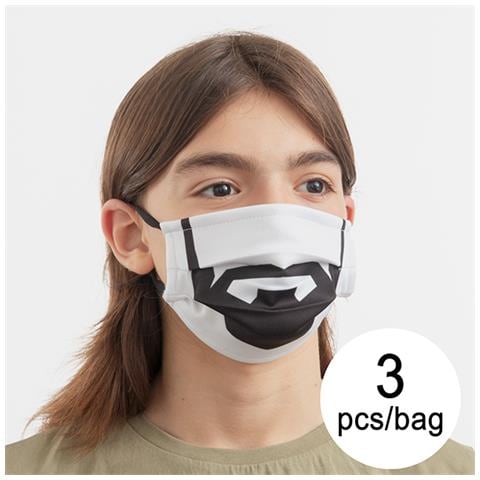 Mascherina Igienica In Stoffa Riutilizzabile Beard Taglia M (pacco Da 3) 3 (m) (3 Uds) - Foto 1