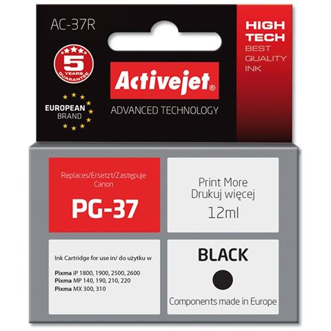 AC-37R cartuccia d'inchiostro 1 pz Compatibile Resa elevata (XL) Nero - Foto 2