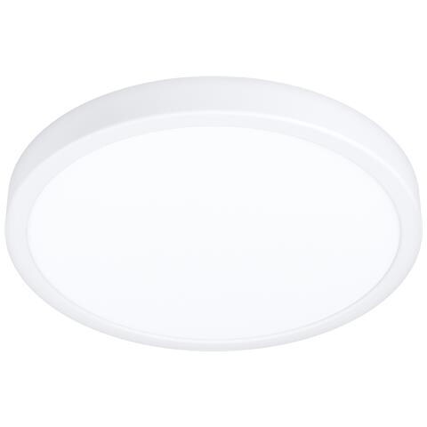Plafoniera Moderna Fueva 5 Acciaio Bianco Led Integrato 20,5w 4000k Ip44 - Foto 1