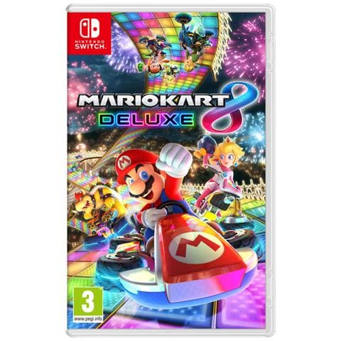 Mario Kart 8 Deluxe Tedesca, DUT, Inglese, ESP, Francese, ITA, Giapponese, Portoghese, Russo Switch - Foto 1
