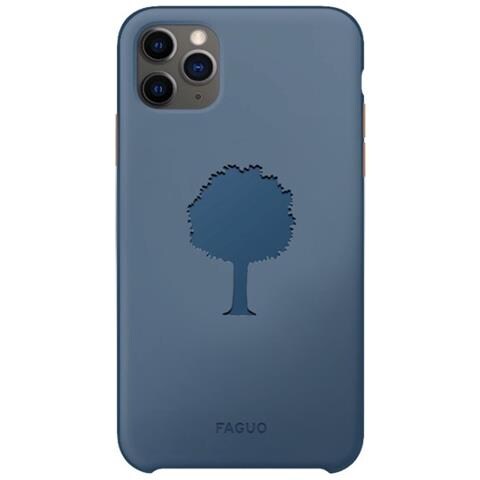 Cover Per Iphone 12 Mini Anti-urto Recycletek Con Stampa Jacaranda, Blu - Foto 1