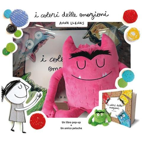 Anna Llenas - I colori delle emozioni pop up. Ediz. a colori. Con minipeluche rosa - Foto 1