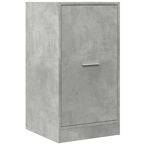 Armadietto Da Farmacia Grigio Cemento 40x41x77,5 Cm Truciolato - Foto 3