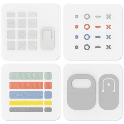 Microsoft Surface Adaptive Kit Etichetta Autoadesiva Multicolore 33 Pz - Foto 1