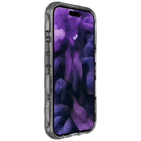 Crystal Matter X custodia per cellulare 15,5 cm (6.1") Cover Nero, Trasparente - Foto 3