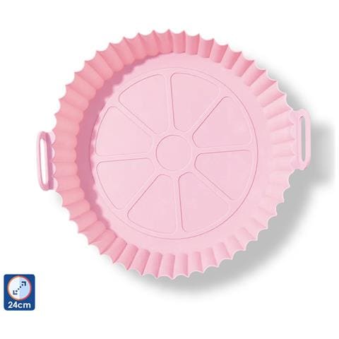 Stampo In Silicone Con Manici Speciale Friggitrice Ad Aria. 24x19x6 Cm. Grado Alimentare. - Foto 1