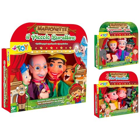 Burattini 4 Pezzi Vendita Unitaria Soggetto Casuale - Foto 1