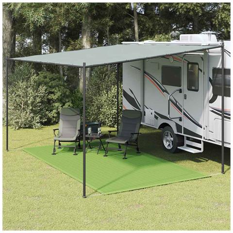 Tappeto da Tenda Verde Chiaro 250x450 cm HDPE - Foto 2