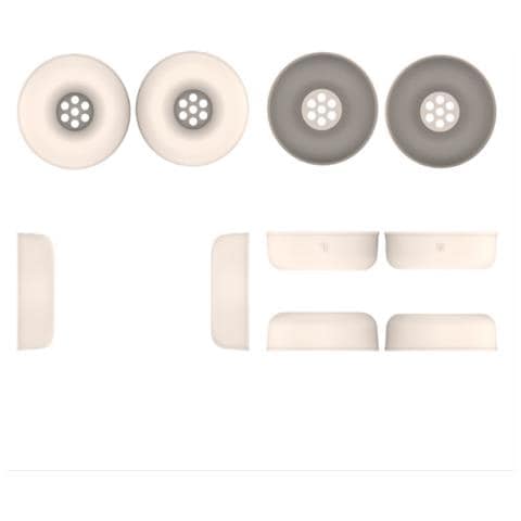 Cuscinetti Auricolari Di Ricambio In Silicone Per Cuffie Bluetooth Jbl Tune 520bt Beige - Foto 1