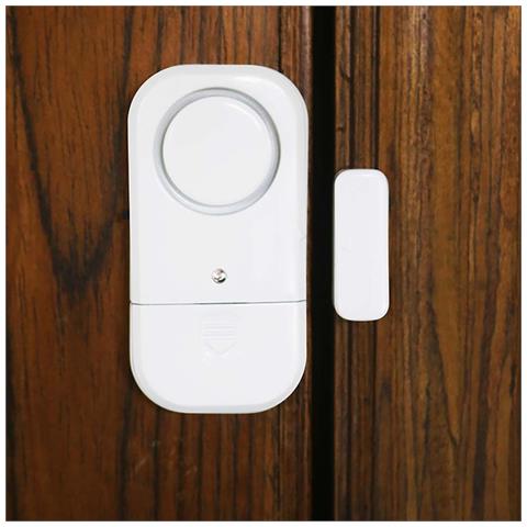 Allarme Magnetico Wireless Per Porta E Finestra - Bianco, Sistema Antifurto Per La Sicurezza Domestica - Foto 2