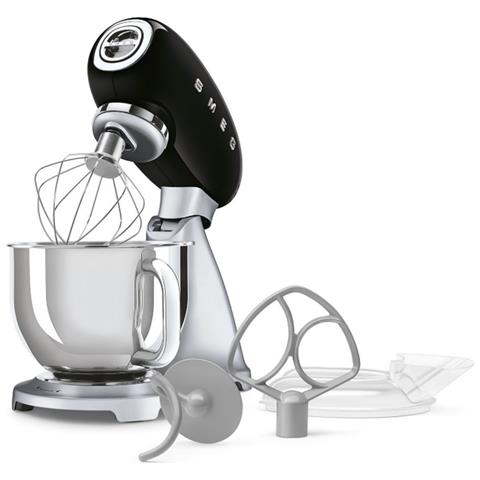 Robot da Cucina SMF04BLEU Stile Anni 50 Potenza 800W Capacità 4,8 Litri Colore Nero - Foto 4