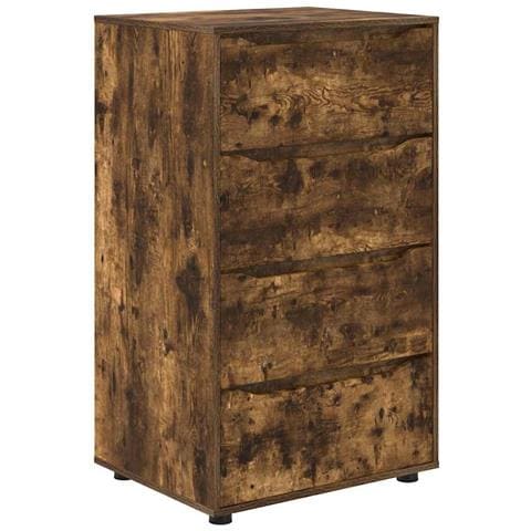 Armadi di Stoccaggio 2 pcs Rovere fumé 60 x 48 x 105 cm - Foto 1