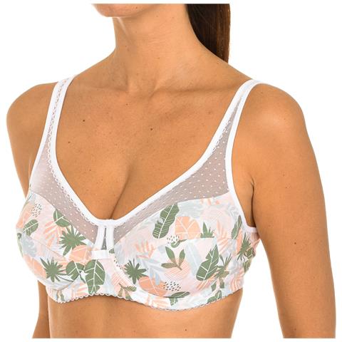 Reggiseno Con Ferretto In Cotone Biologico Generoso 00asf Per Donna - Foto 1