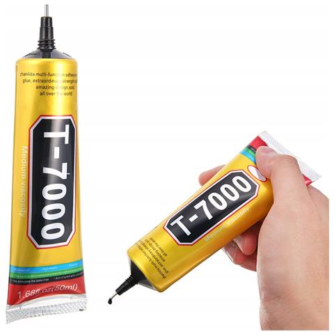 Klej Universale T-7000 15ml - Alta Precisione E Flessibilità | 3 Tubetti | Per Elettronica, Ceramica, Plastica, Metallo, Legno, Carta, Vetro - Foto 5