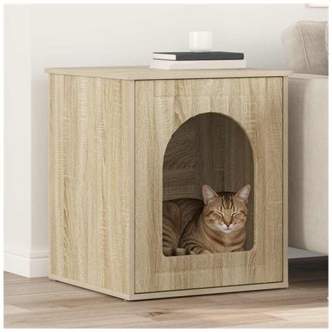 Casa per Gatti Sonoma 53 x 52 x 62 cm Legno multistrato - Foto 2
