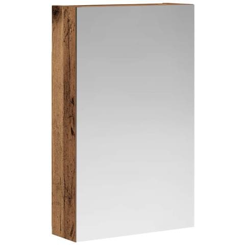 Mobiletto per specchio da bagno Legno vecchio 30 x 10,5 x 50 cm - Foto 1