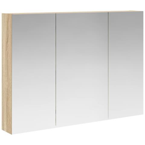 Mobiletto per specchio da bagno con lo scaffale Rovere Sonoma - Foto 1