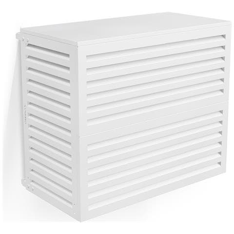 Copertura Per Climatizzatore E Pompa Di Calore ANETO Alluminio Bianco - Taglia L - Foto 2