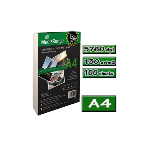 Carta Fotografica inkjet - A4, 130 gr. , 5760 dpi, 100 fogli. - Foto 2