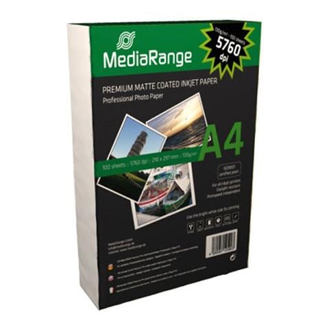 Carta Fotografica inkjet - A4, 130 gr. , 5760 dpi, 100 fogli. - Foto 1