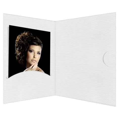 1x100 Daiber cartoncin. portafoto Opti-Line fino a 5x7 cm bianco - Foto 1