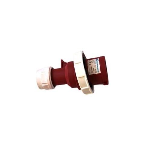 Spina dritta industriale IEC 16A ROSSA - Foto 1
