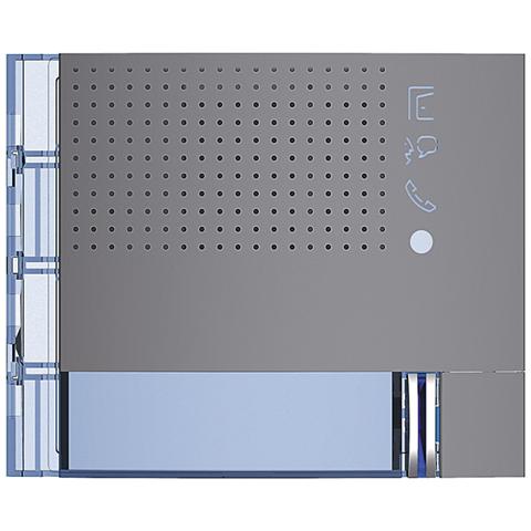 Frontale Modulo Fonico Evoluto 1 Pulsante Su Colonna Singola Finitura Allstreet - Foto 1