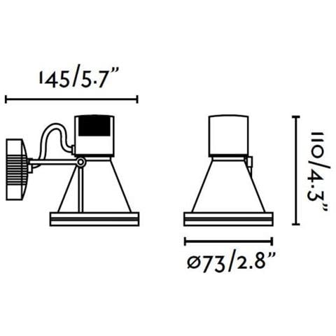 Faro 71383 - Miniproject Lampada Proiettore Grigio - Foto 14