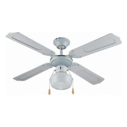 Ventilatore Da Soffitto Vinco Con 1 Luce E27 - 60 W Diametro 1070cm Cod. 70912 - Foto 1