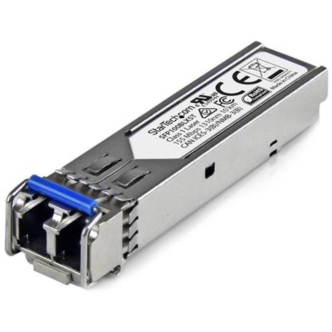 Modulo Ricetrasmettitore SFP in Fibra 100 Mbps Conforme MSA - 100Base-LX - SM LC - 10 km - SFP Monomodale - Foto 1