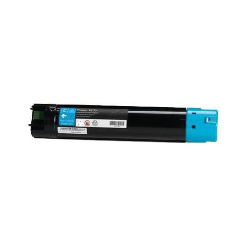 TONER COMPATIBILE -  Per Xerox Phaser 6700 106r01507 Ciano 12000pag. - Foto 1