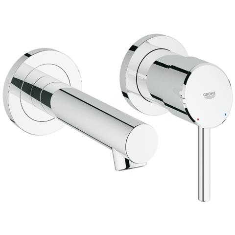 Concetto Miscelatore Per Lavabo A 2 Fori Taglia S 19575001 - Cromato - Foto 1