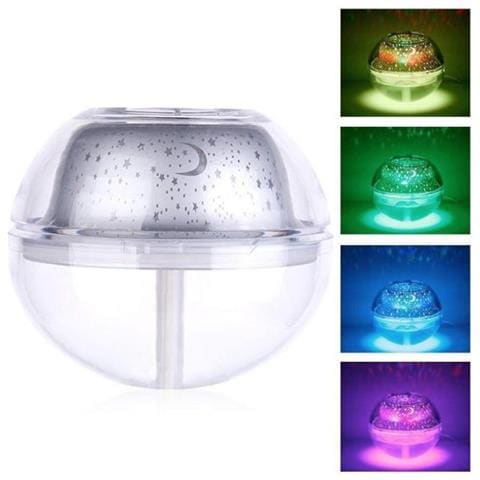 Diffusore Per Ambiente Con Proiettore - Crystal Night Light Projector - Foto 1