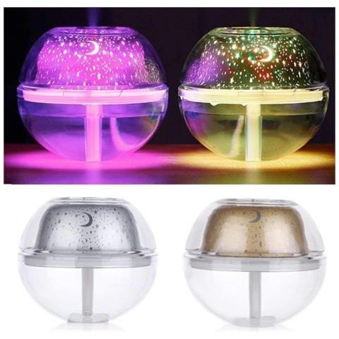 Diffusore Per Ambiente Con Proiettore - Crystal Night Light Projector - Foto 5